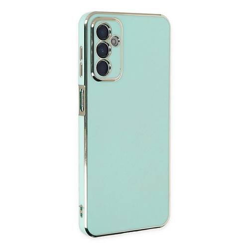 Galaxy M23 K�l�f Volet Silikon - A��k Ye�il