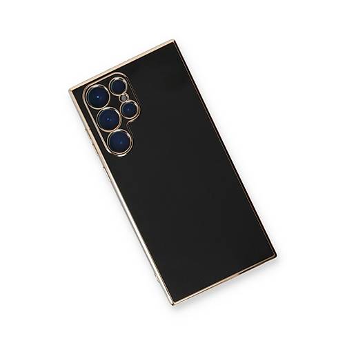 Galaxy S22 Ultra K�l�f Volet Silikon - Siyah