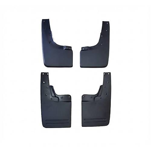 Volkswagen Amarok Uyumlu B�y�k Boy Pa�al�k Tozluk �amurluk 4'l� �n Arka Tak�m Siyah