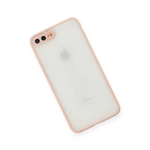 iPhone 7 Plus K�l�f Montreal Silikon Kapak - Pembe