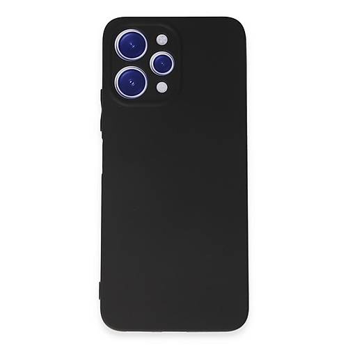 Redmi 12 K�l�f First Silikon - Siyah