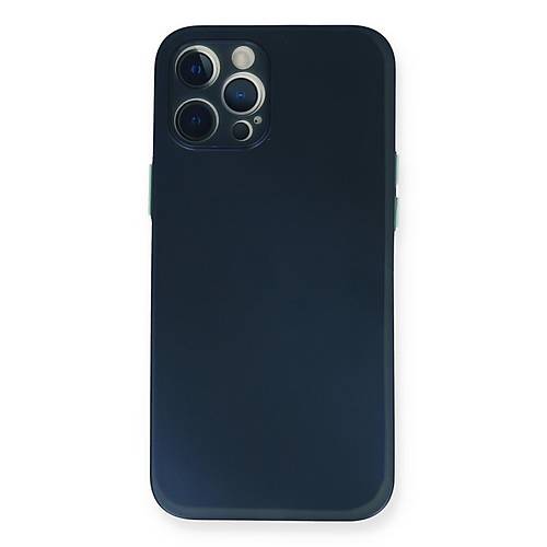 iPhone 12 Pro K�l�f PP Ultra �nce Kapak - Mavi