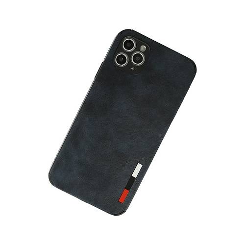 iPhone 11 Pro Max K�l�f Loop Deri Silikon - Lacivert