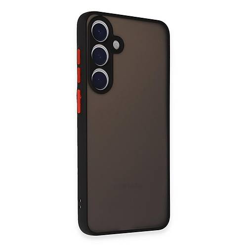 Galaxy S24 K�l�f Montreal Silikon Kapak - Siyah