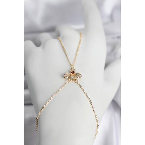 Pirin� Gold Renk Sinek Model Kad�n �ahmeran