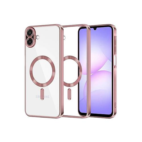 Galaxy A07 4G Kross Magneticsafe Kapak - Rose