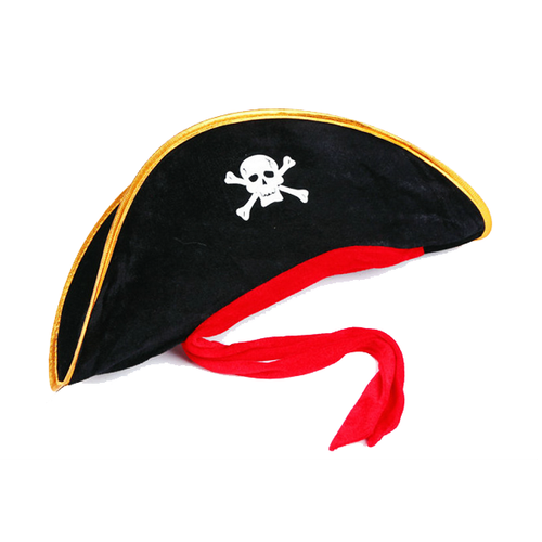 Yeti�kin Boy Kadife Jack Sparrow Denizci Kaptan Jack Korsan �apkas� 50X20 CM