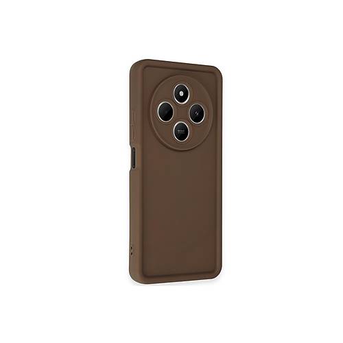 Redmi 14C K�l�f Viera Silikon - Kahverengi