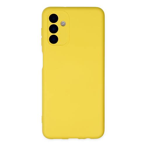 Galaxy A04S K�l�f Nano i�i Kadife Silikon - Sar�