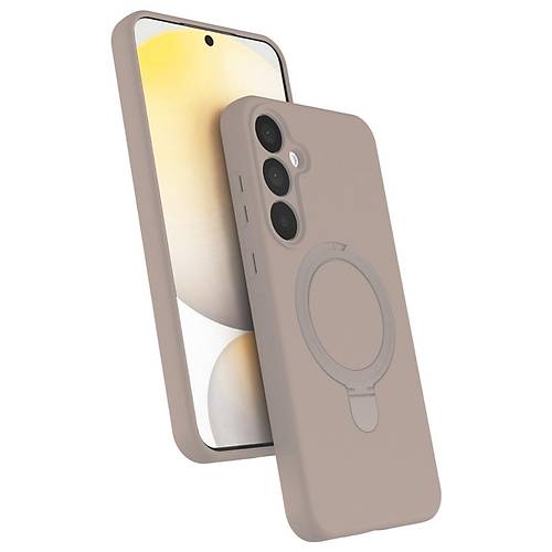 Galaxy A35 5G Regal Magsafe Standl� Kapak - ��l Titanyum