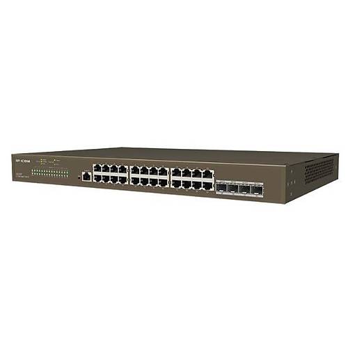 IP-COM G5328P-24-410W 24 PORT GIGABIT+ 4XGB SFP UPLINK L3 Y�NET�LEB�L�R 370W POE RACKMOUNT SWITCH