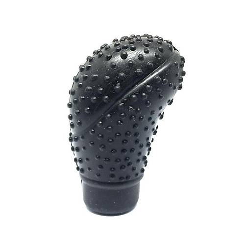 Silikon Vites Topuzu K�l�f� Masajl� Oval Siyah