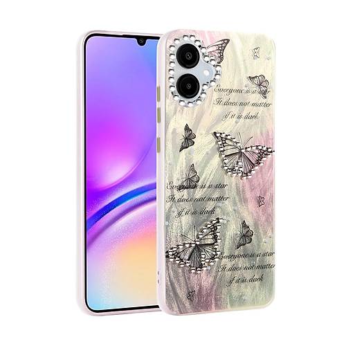 Galaxy A06 K�l�f Blade Aynal� Desenli Kapak - Desen 6