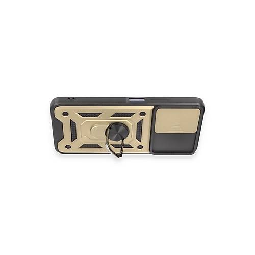 Redmi Note 12 5G K�l�f Pars Lens Y�z�kl� Silikon - Gold