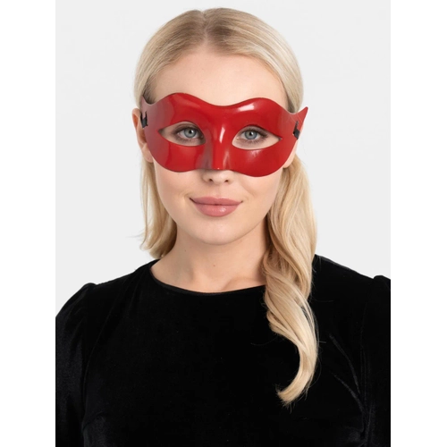 K�rm�z� Renk Masquerade Kost�m Partisi Venedik Balo Maskesi