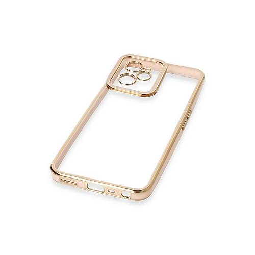 Realme C35 K�l�f Liva Lens Silikon - Pudra