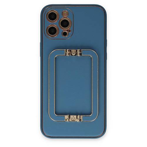 iPhone 12 Pro Max K�l�f Coco Elit Kapak - Mavi