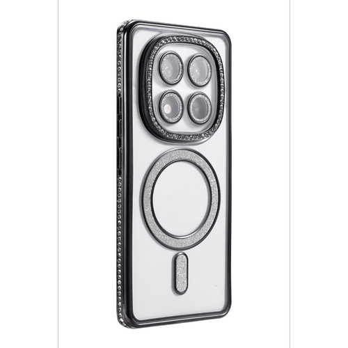 Redmi Note 15 Pro Plus 5G Joke Simli Magneticsafe K�l�f - Siyah