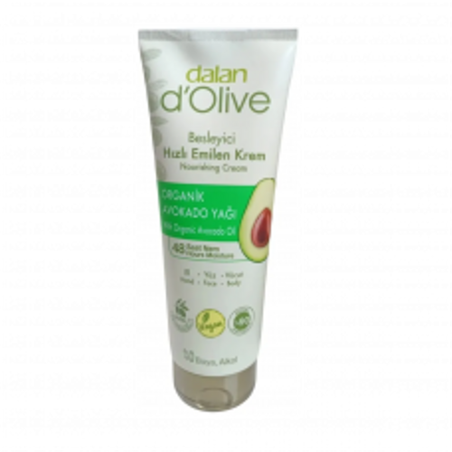 D'olive Organik Avokado Ya�� H�zl� Emilen T�p Krem 250 ml
