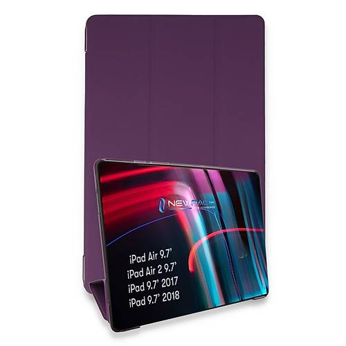 iPad 5 Air 9.7 K�l�f Tablet Smart K�l�f - Mor