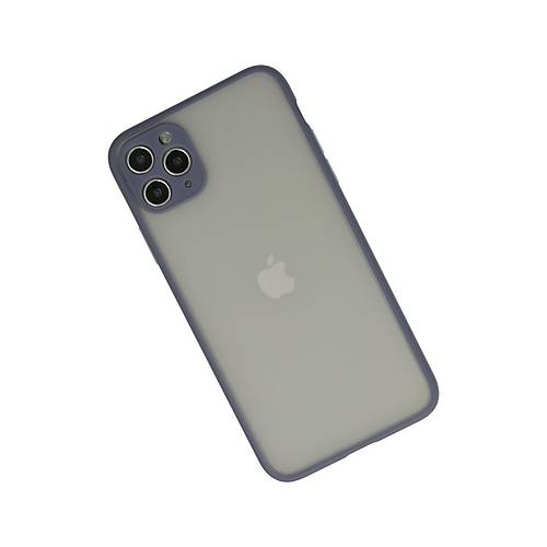 iPhone 12 Pro K�l�f Montreal Silikon Kapak - Gri