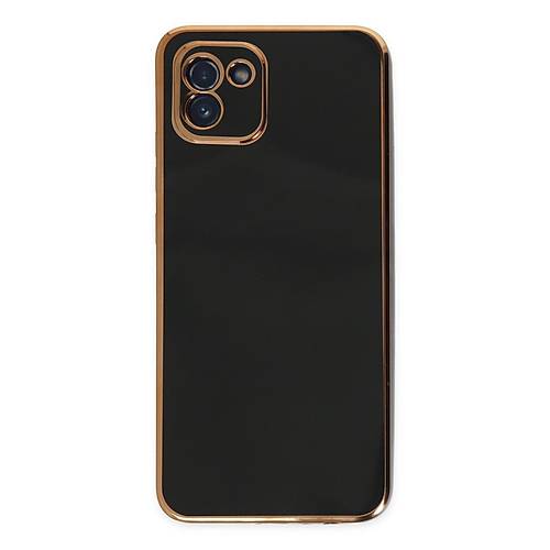 Galaxy A03 K�l�f Volet Silikon - Siyah