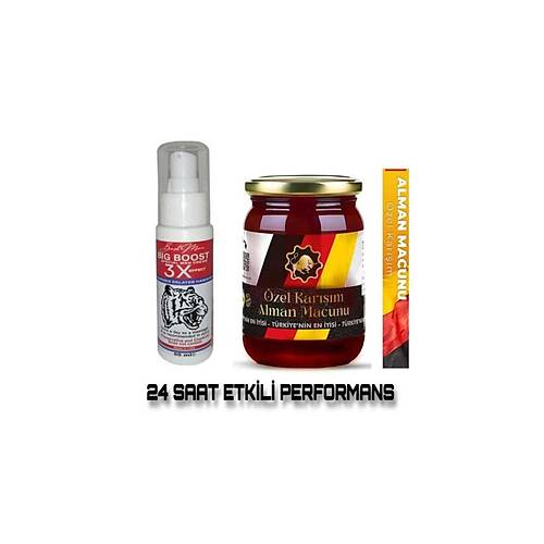 Big Boost 3x Effect Delayer Hardener Cream Alman Macunu 240 gr