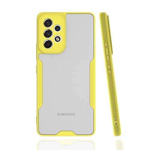 Galaxy A53 5G K�l�f Platin Silikon - Sar�