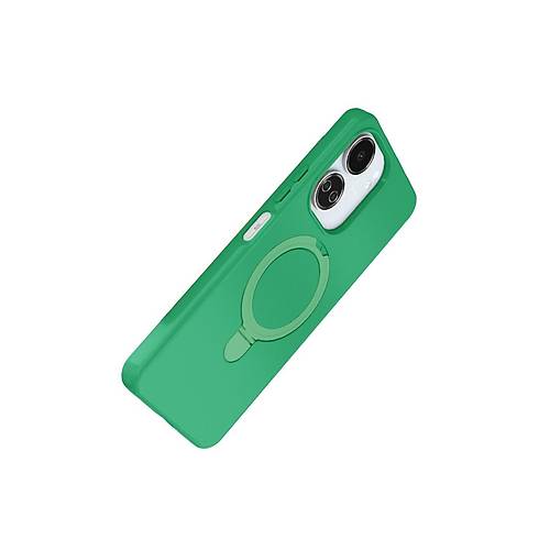 Redmi 13C Regal Magsafe Standl� Kapak - Ye�il