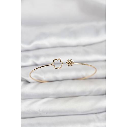 Lotus Model Gold Renk Bileklik