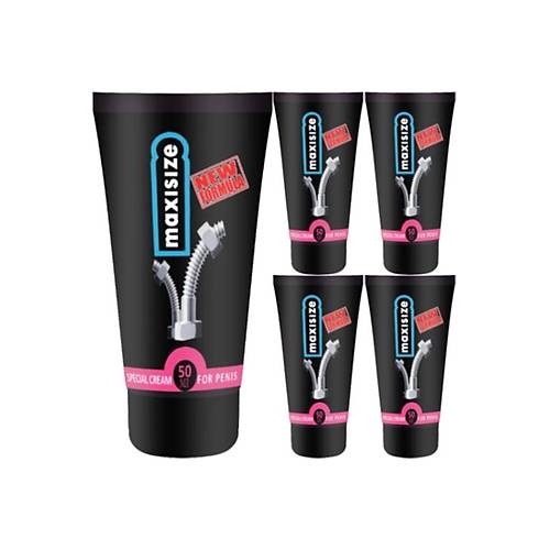 Maxsize Maxi Size Cream Erke�e �zel 5 Adet 50 ml �ekillendirici Hareketleyici Krem