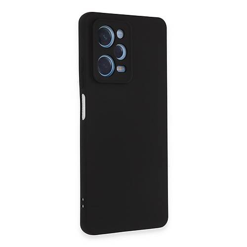 Redmi Note 12 Pro 5G K�l�f Nano i�i Kadife Silikon - Siyah