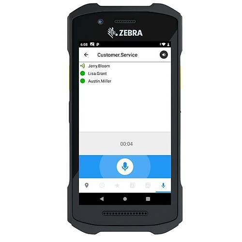 ZEBRA TC21(TC210K-01B212-TR ANDROID 10 3GB/32GB 13MP WIFI+BLUE.5" DOKUNMAT�K EL TERM�NAL� ( KABLO- MUAD�L ADAPTOR DAH�L)