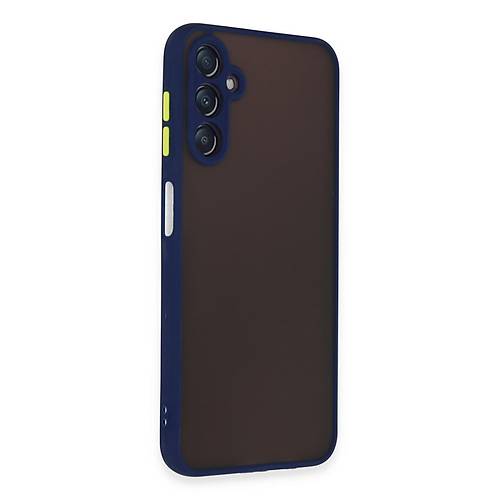 Galaxy A14 4G K�l�f Montreal Silikon Kapak - Lacivert