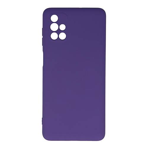 Galaxy M51 K�l�f Nano i�i Kadife Silikon - Mor