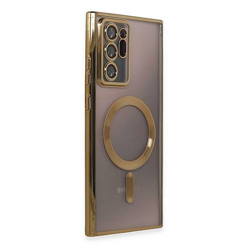 Galaxy Note 20 Ultra K�l�f Kross Magneticsafe Kapak - Gold