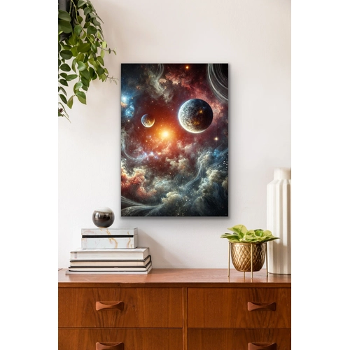 Gezegenler Kanvas Tablo 70x100cm