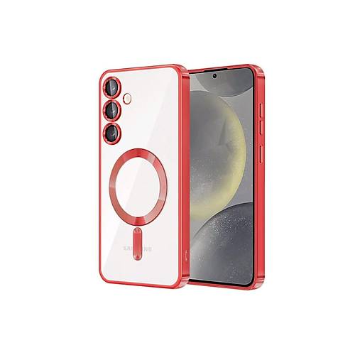 Galaxy S24 K�l�f Kross Magneticsafe Kapak - K�rm�z�