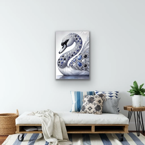 Elmasl� Ku�u Kanvas Tablo 70x100cm