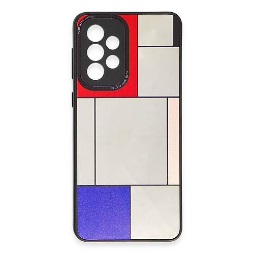Galaxy A73 5G K�l�f Mirror Desenli Kapak - Mirror - 9