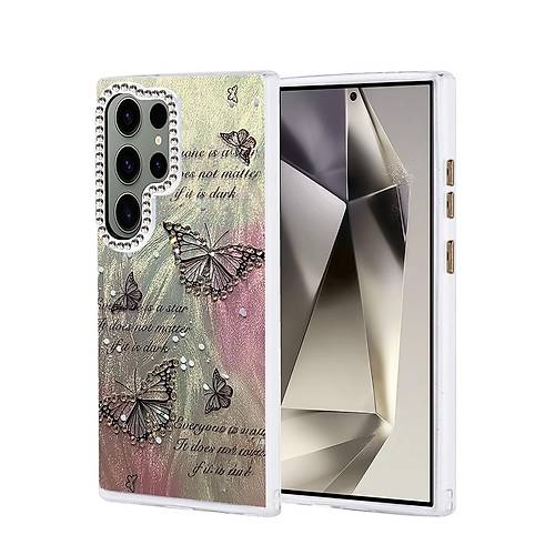 Galaxy S23 Ultra K�l�f Blade Aynal� Desenli Kapak - Desen 6