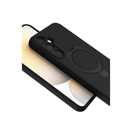 Galaxy A15 4G Regal Magsafe Standl� Kapak - Siyah