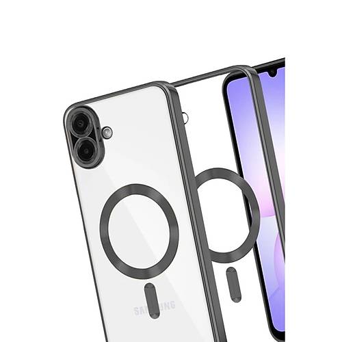 Galaxy A07 4G Kross Magneticsafe Kapak - Siyah