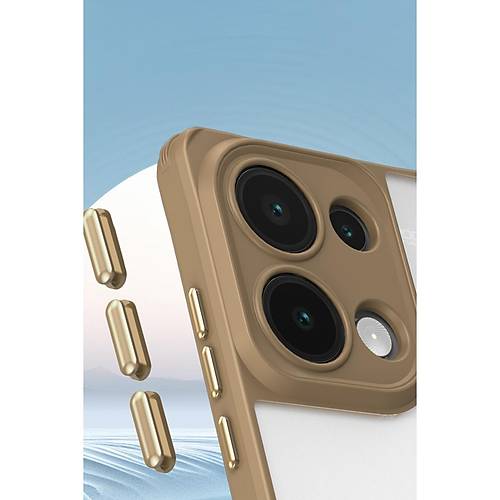 Redmi Note 13 Pro 4G K�l�f Penta Silikon K�l�f - ��l Titanyum