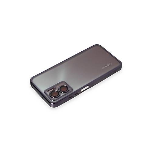 Redmi Note 11E K�l�f Razer Lensli Silikon - Mor