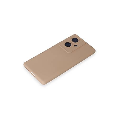 V29 Lite K�l�f Nano i�i Kadife Silikon - Pudra