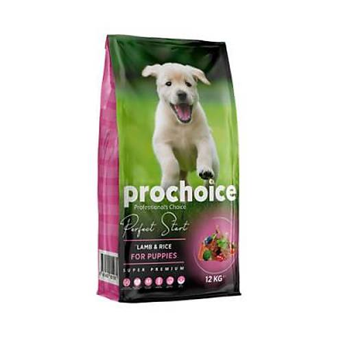 Perfect Start Kuzulu ve Pirin�li Yavru K�pek Mamas� 12 Kg