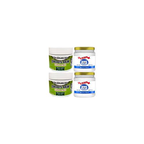 ��rek Otu Rahatlat�c� Krem 2x100 ml - Snow Kitten Menthol Balm 2x50 ml