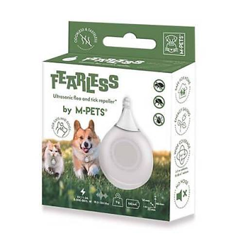 Fearless Ultrasonik Pire ve Kene Koruyucu Beyaz 3,3x1,4x4,6cm
