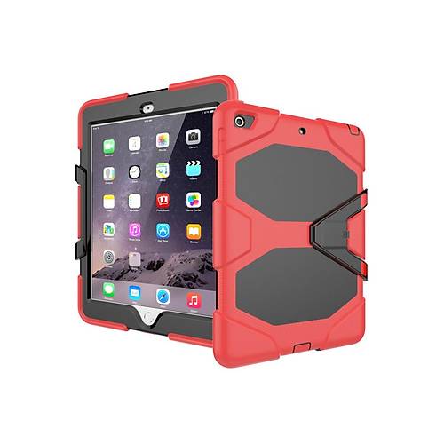 iPad 5 Air 9.7 K�l�f Griffin Tablet Kapak - K�rm�z�